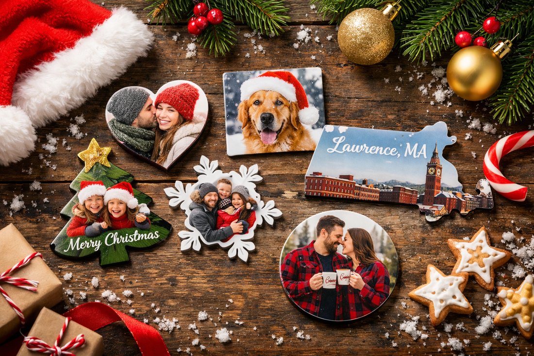 How to Create Personalized Holiday Gifts with Custom Magnets (Made in Lawrence, MA)