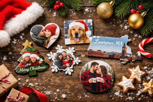 How to Create Personalized Holiday Gifts with Custom Magnets (Made in Lawrence, MA)
