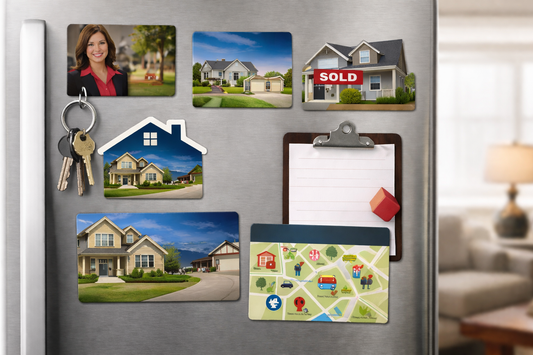 How to Use Custom Magnets for Real Estate Marketing (and Why They Work)