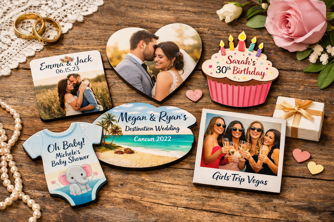 Why Custom Magnets Make the Perfect Wedding and Event Keepsakes